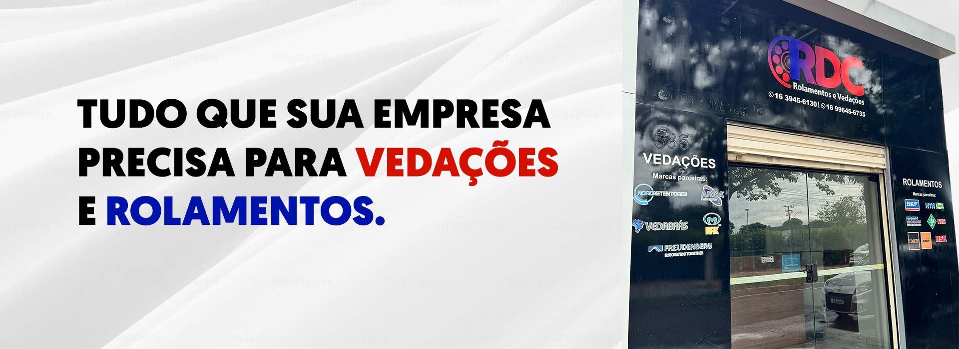 RDC Rolamentos e Vedações - Fachada da loja